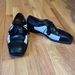 LAST CHANCE CLEARANCE Giorgio Brutini Tuxedo Style Dress Shoes, sz 10.5